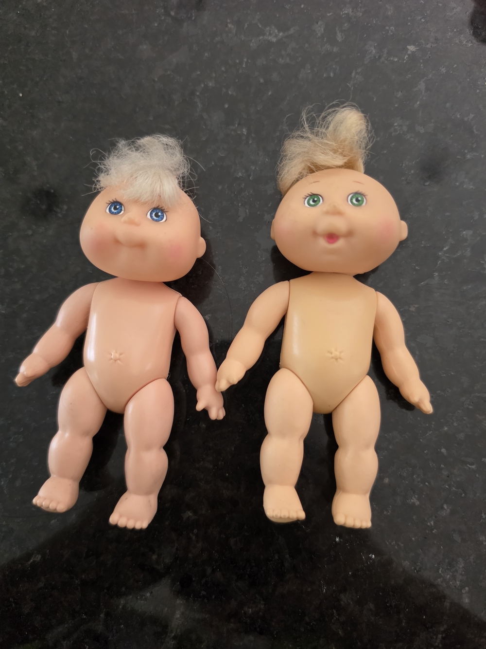 vintage 1995 miniature Cabbage Patch Kid doll by Mattel.